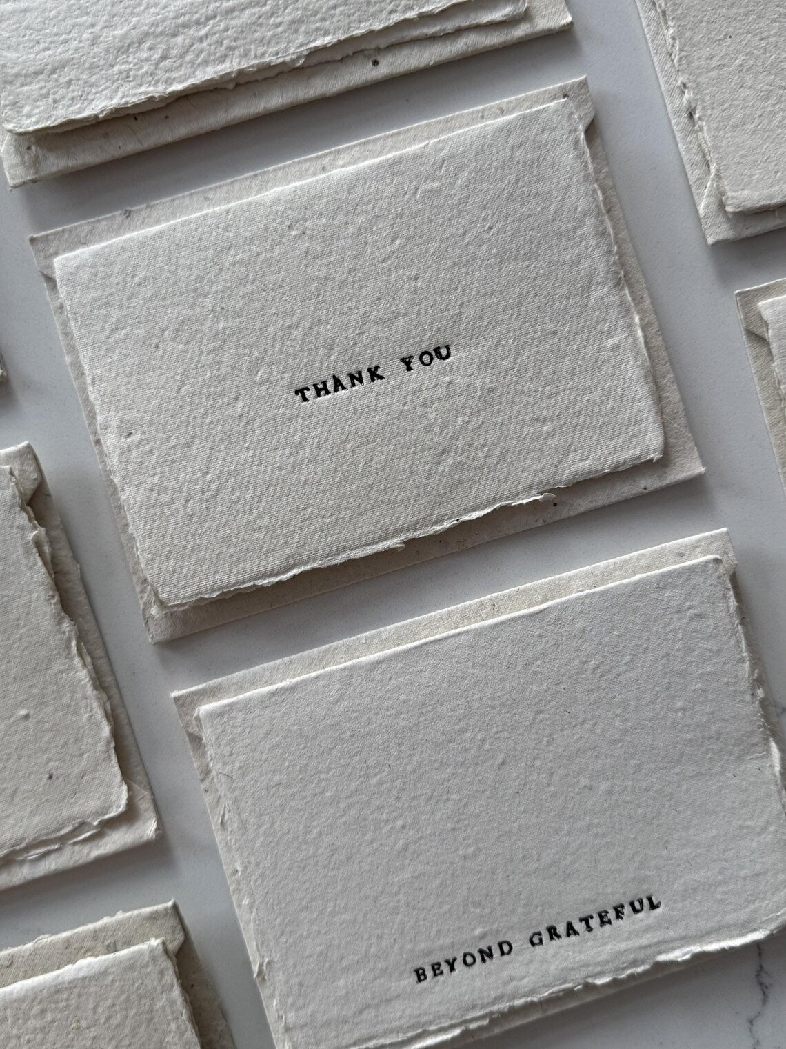 Handmade Paper Wedding Gift , Thank You Card