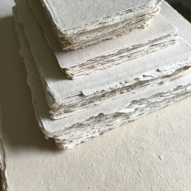 200 pack Deckle Edge Paper, Custom made paper