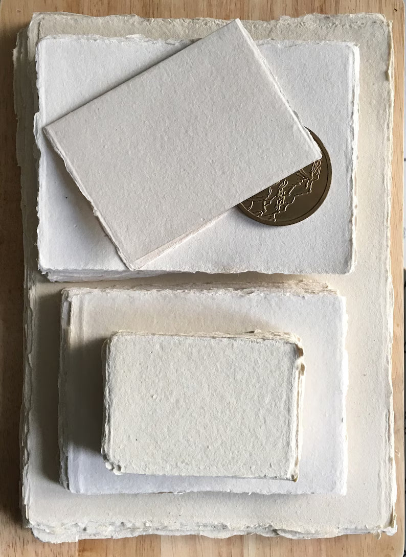 200 pack Deckle Edge Paper, Custom made paper