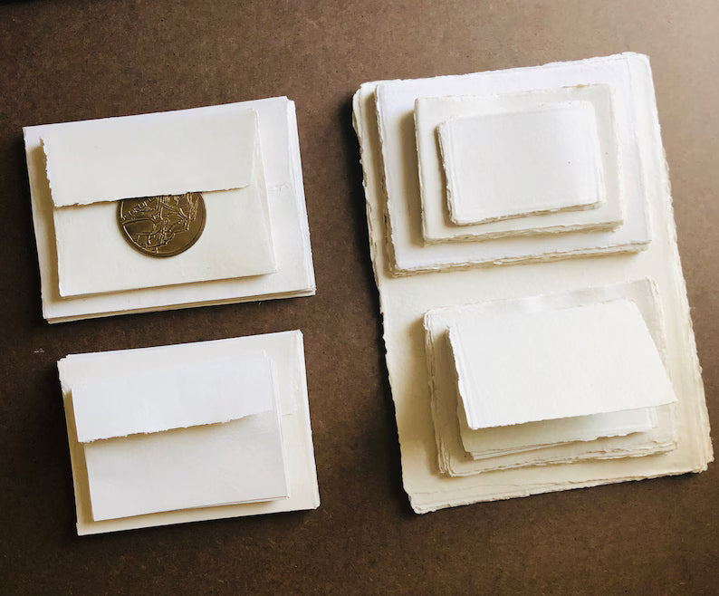 200 pack Deckle Edge Paper, Custom made paper
