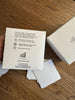 100 Place card Box, Note box, Note paper, Handmade Paper, Notes, Notepad, Handmade Paper, Deckle Edge Paper