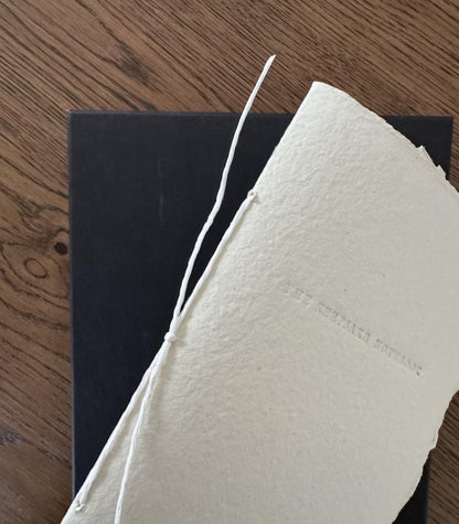 Wedding Journal, Deckle edge paper journal