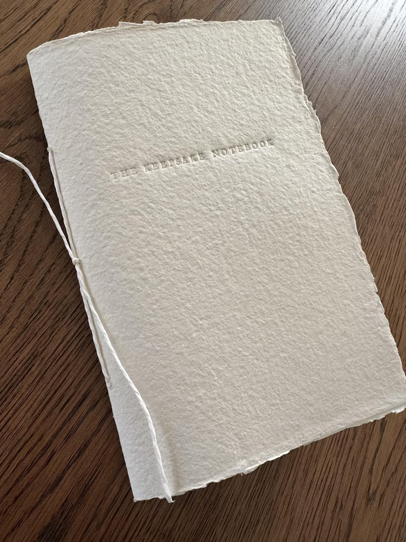 Wedding Journal, Deckle edge paper journal