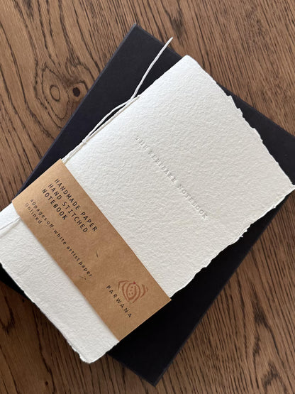 Wedding Journal, Deckle edge paper journal